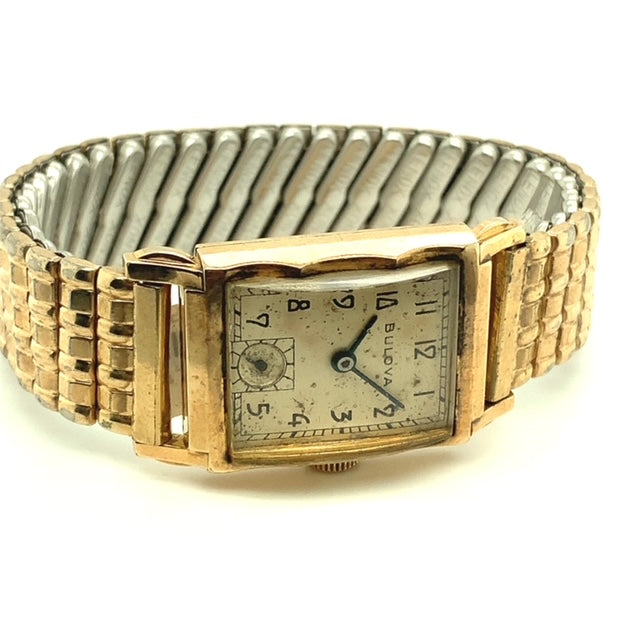 Gold Filled Vintage Gf Bulova Holsten Jewelers