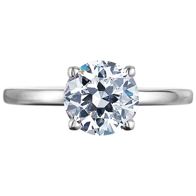 Platinum Classic Engagement Ring