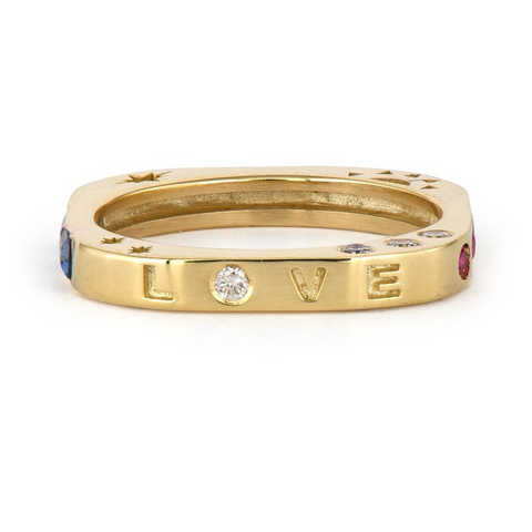 Lady's Yellow Gold 14K Multist