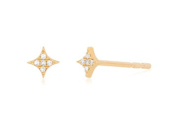 EF Collection Sparkle Stud Earrings